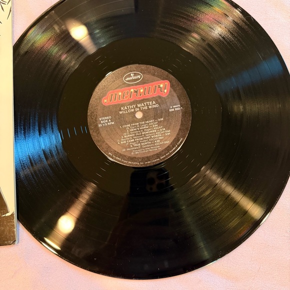 - Kathy Mattea Willow in the Wind Vinyl Record - Picture 5 of 7
